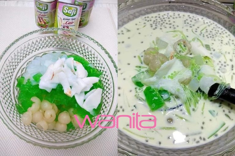Sedapnya Buko Pandan Filipina. Enak dinikmati waktu cuaca panas
