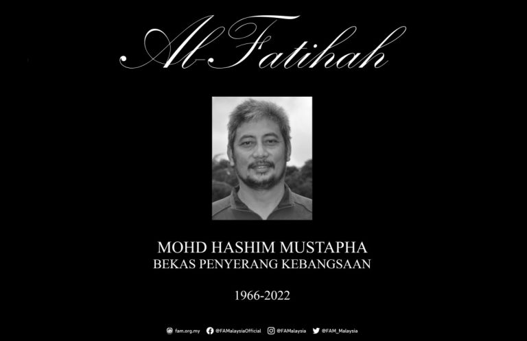 Bekas penyerang kebangsaan, Hashim Mustapha meninggal dunia