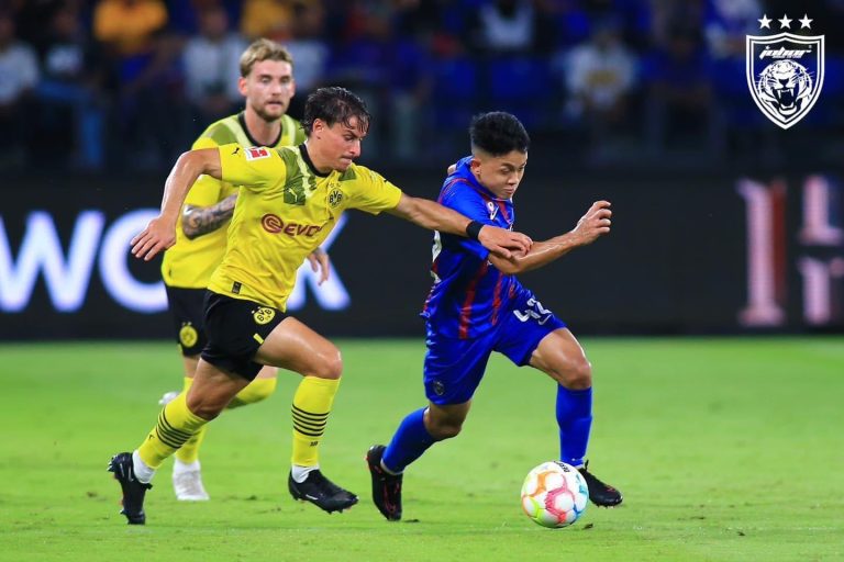 Dortmund benam JDT 4-1 dalam perlawanan persahabatan kelab antarabangsa