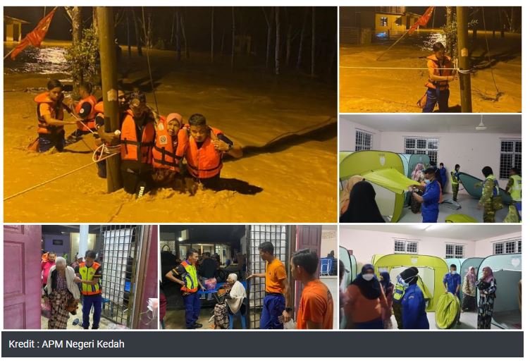 Kampung Iboi, Baling dilanda banjir lagi