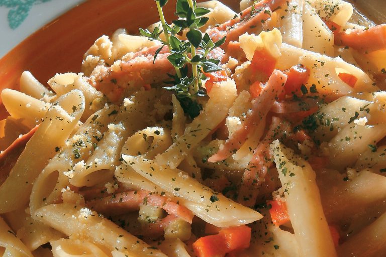 Resipi penne carbonara