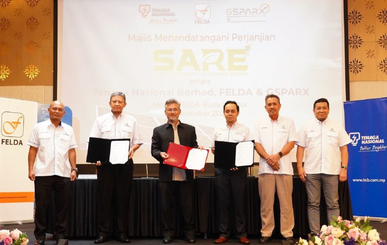 TNB, FELDA bekerjasama dalam teknologi hijau, pasang sistem solar di premis
