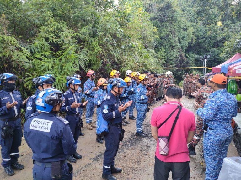 Tanah runtuh Batang Kali: Pencarian mangsa terakhir diteruskan hari ini