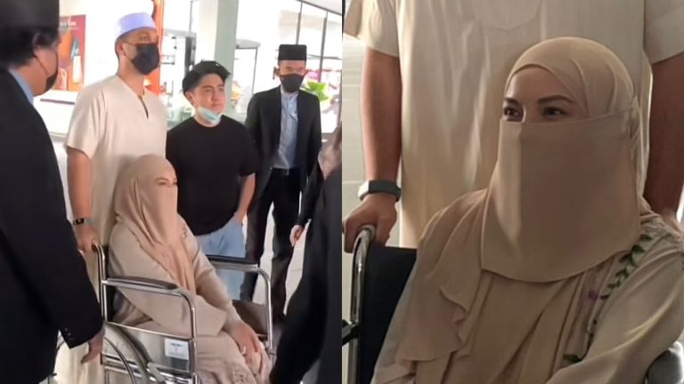 [VIDEO] Berkerusi roda di Brunei, ramai mula spekulasi Neelofa hamil anak kedua?