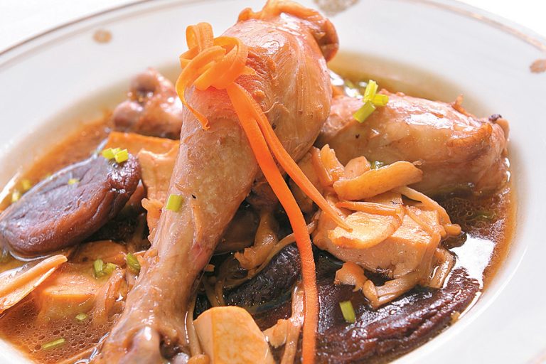 Resipi ayam cendawan