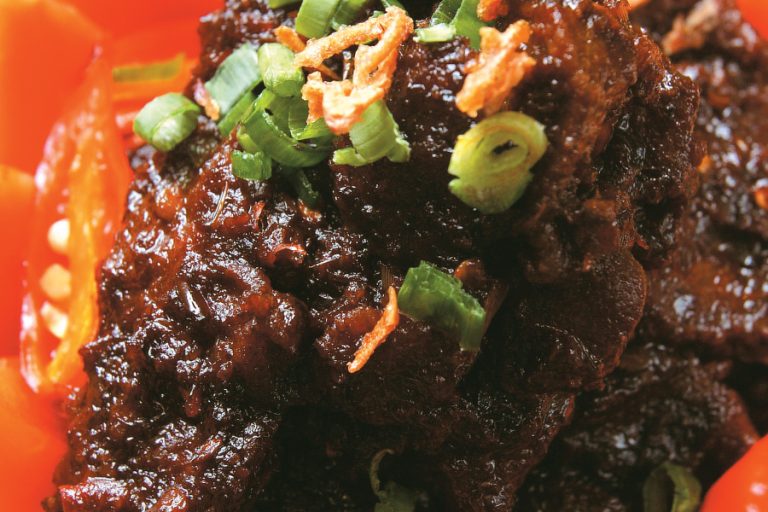 Resipi daging hitam manis
