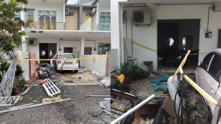 Wanita cedera akibat letupan tong gas memasak