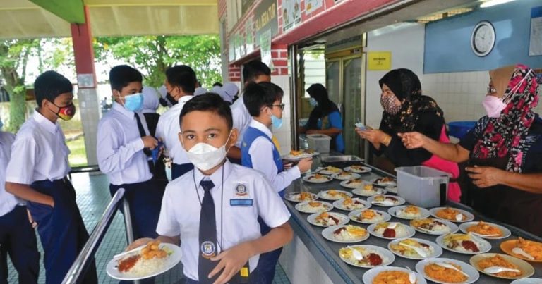 kantin sekolah makanan murid