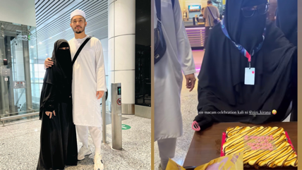 Sambutan hari lahir istimewa, Zizi Kirana & Yusuf Bahrin berangkat tunai ibadah umrah