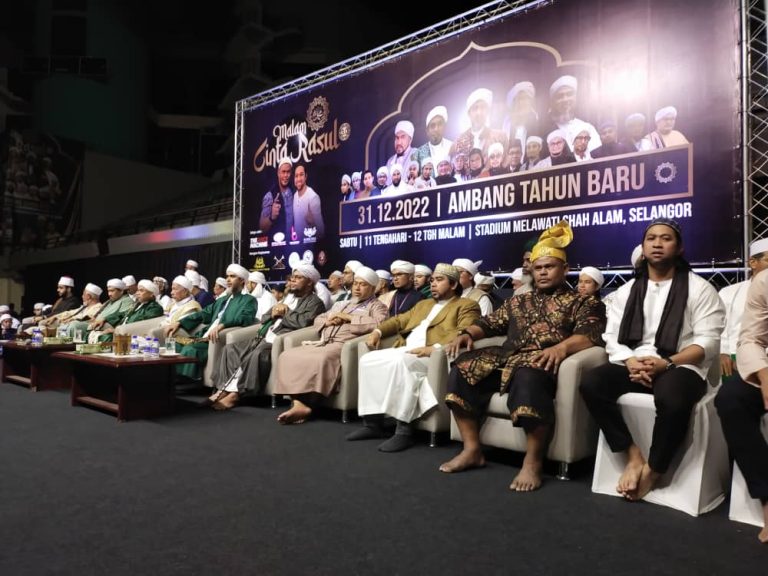 20,000 jemaah memeriahkan Malam Cinta Rasul 3.0