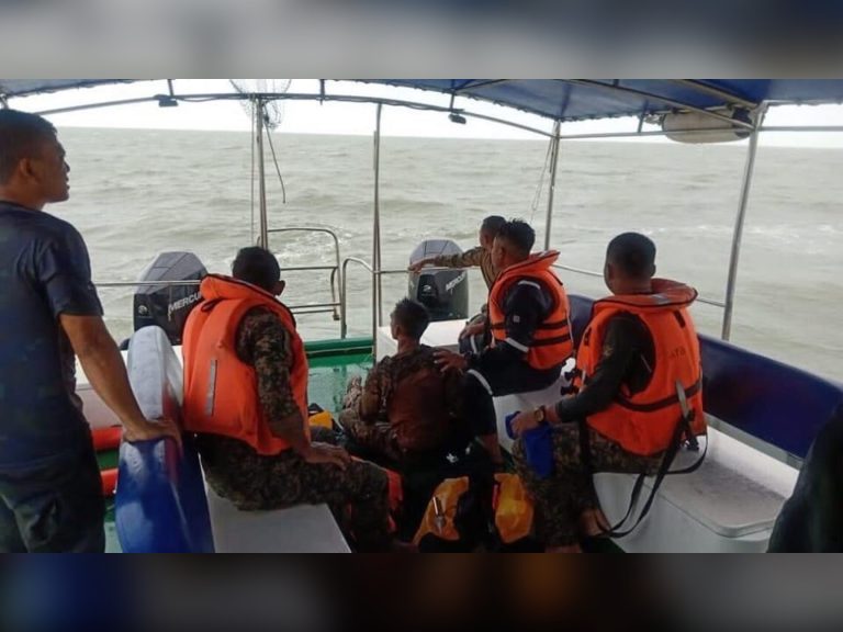 Tujuh tentera ATB 2 selamat dalam kejadian bot ronda karam dekat Sandakan