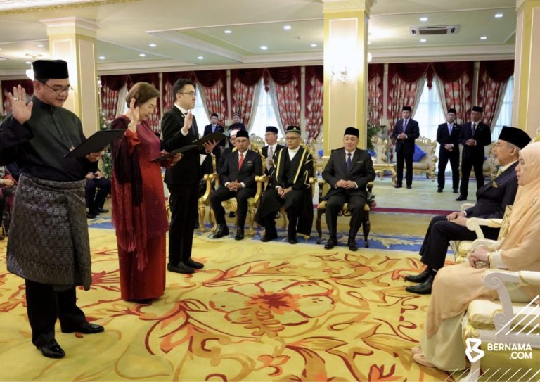 Tiga ADUN angkat sumpah Ahli Jemaah Menteri Sabah
