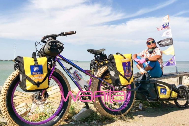 Khairil Aslan kayuh Fatbike seberat 60 kg keliling Semenanjung, bantu kutip dana anak OKU APIM
