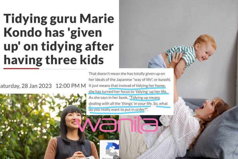 “Tidying up your life,” – Marie Kondo ubah cara kemas rumah lepas dapat anak. Netizen tak perlu sinis, raikan gaya parenting setiap individu