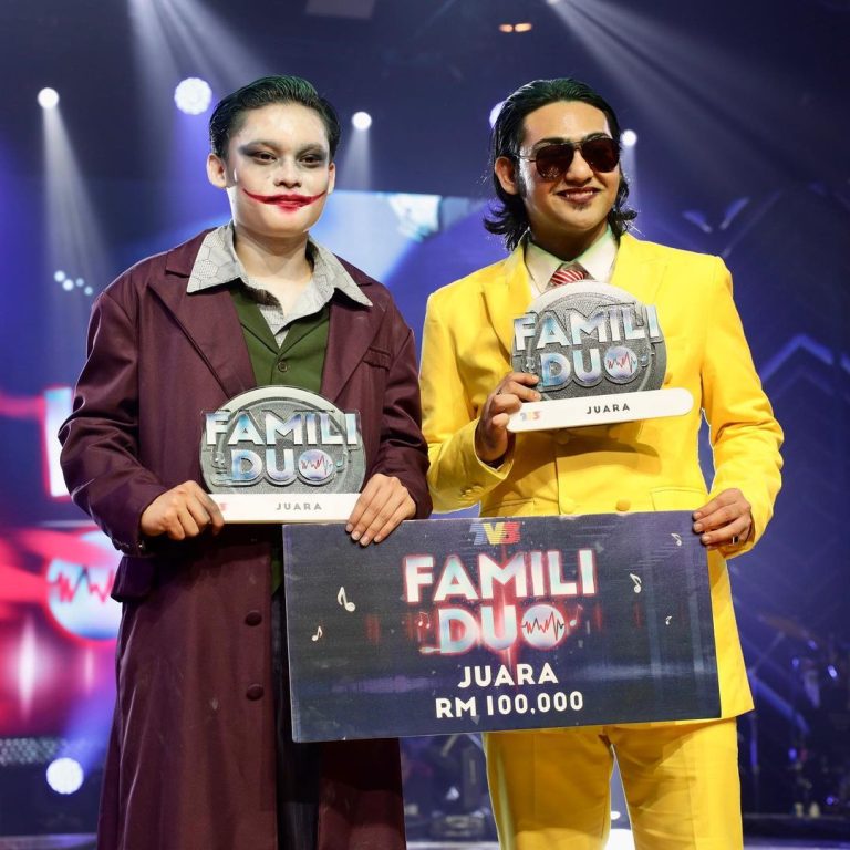 Zaki & Yamani Abdillah juara Famili Duo musim kedua, bawa pulang RM100,000