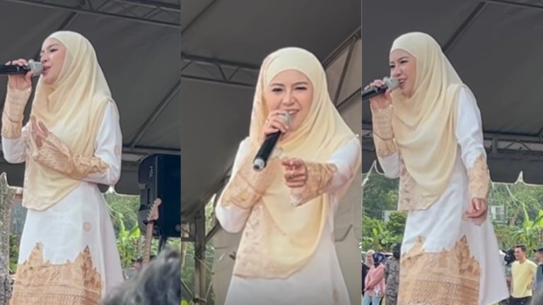 Berpakaian sopan & bertudung, Baby Shima tahu hormati hari Israk & Mikraj! – “Lain kali datang dulu sebelum berkata-kata,”