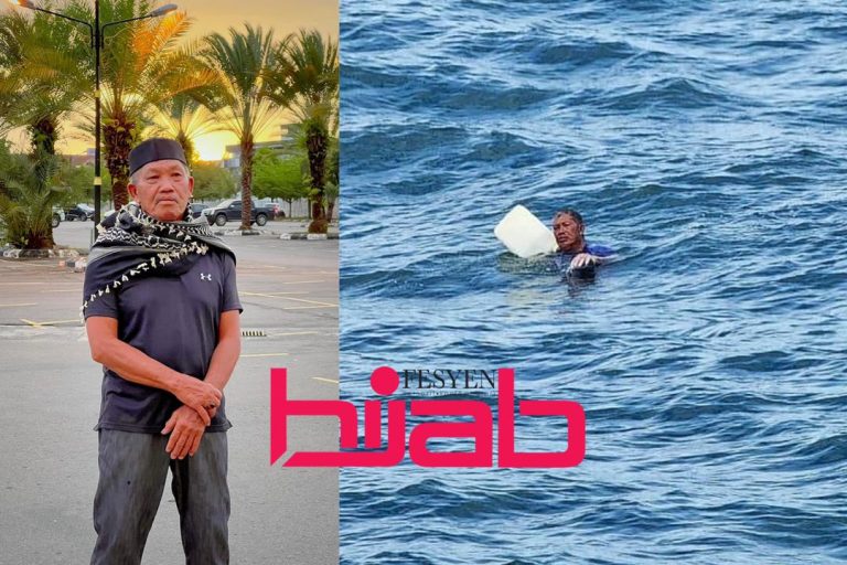 Laungan azan tengah laut dan dikelilingi ikan sebesar bas, lelaki ini kongsi kisah bapa terapung lebih 24 jam di laut