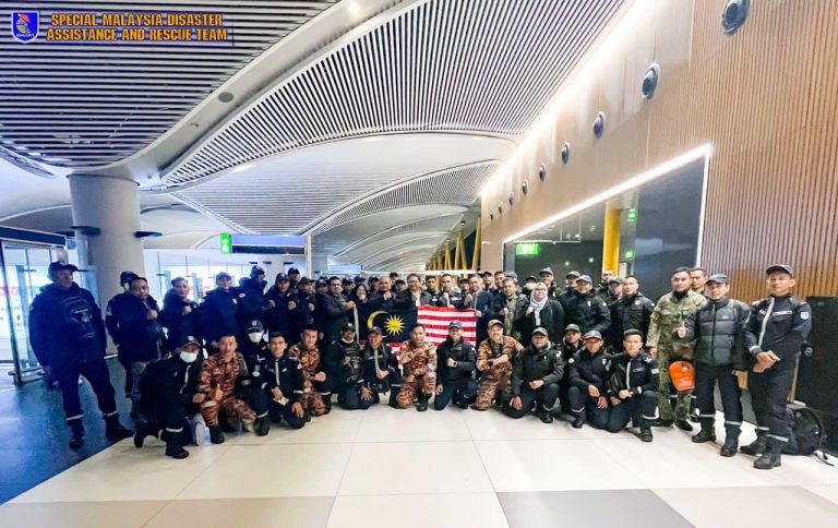 Gempa bumi Turkiye: Pasukan SMART selamat tiba di Istanbul