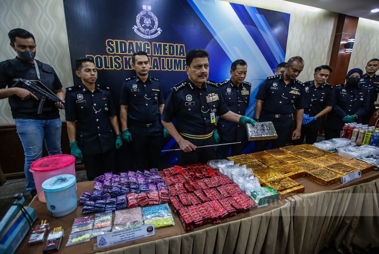 Polis tumpas tiga sindiket dadah libat nilai rampasan lebih RM2 juta