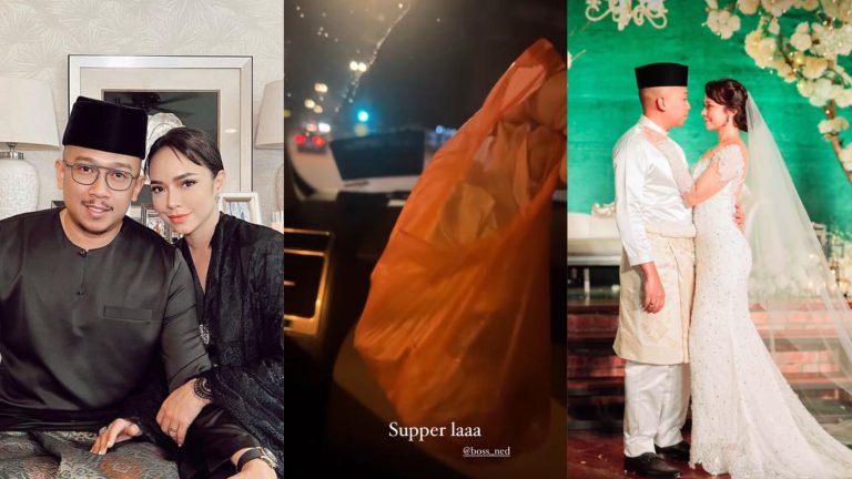 Sambutan ulang tahun perkahwinan paling sempoi, Nora Danish & Nedim makan burger tepi jalan
