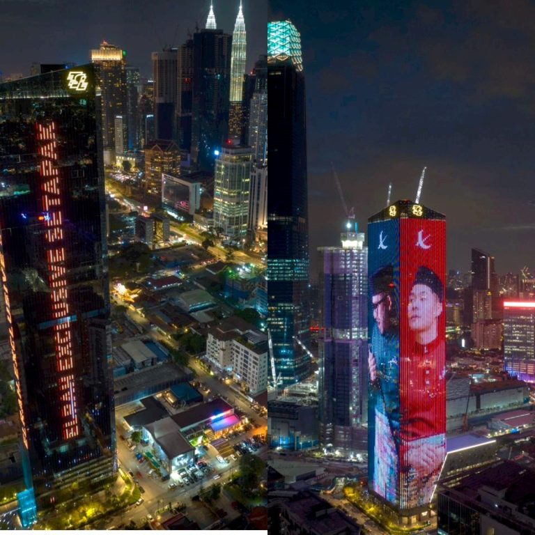 [VIDEO] Elrah Exclusive hiasi papan iklan gergasi sebelah menara TRX, setaraf iklan jenama antarabangsa