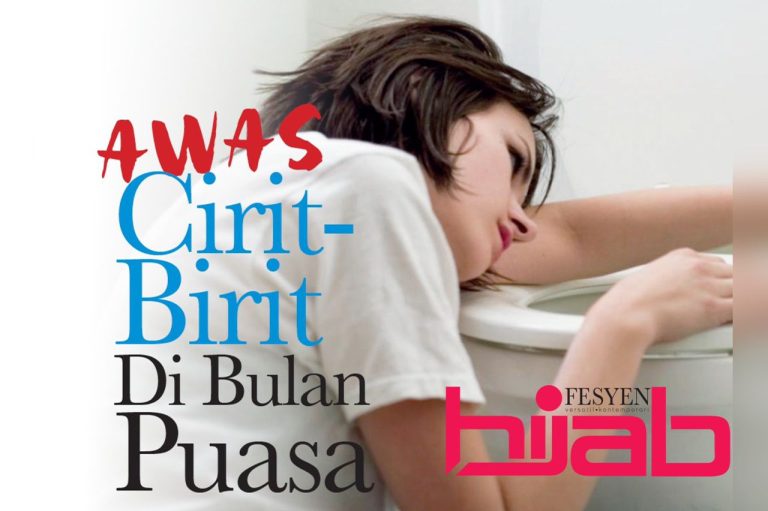 Awas cirit birit di bulan puasa. Puasa bukan tiket nak ‘bedal’ semua hidangan