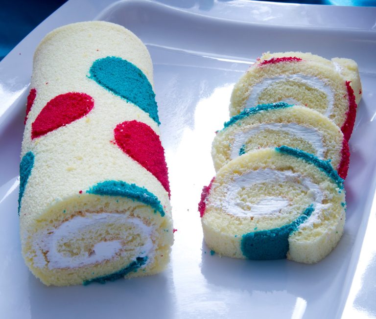 Swiss Roll Polkadot Kesukaan Anak-Anak
