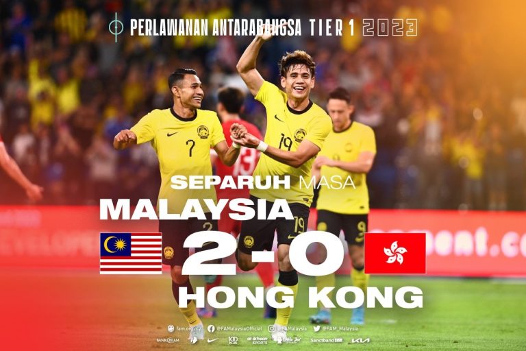 Malaysia benam Hong Kong 2-0: Akhyar, Faisal beraksi cemerlang