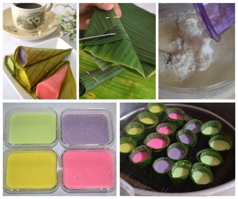 4 Langkah Mudah Buat Kuih Tepung Pasung Yang Semakin Dilupakan