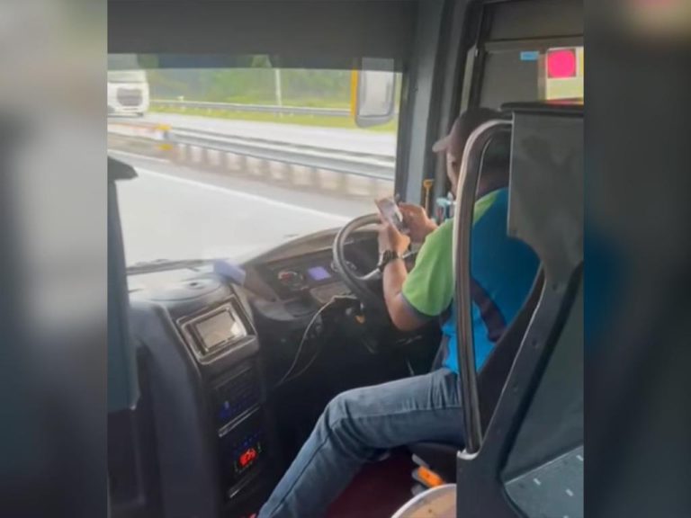 Tular guna telefon bimbit, polis gesa pemandu bas serah diri