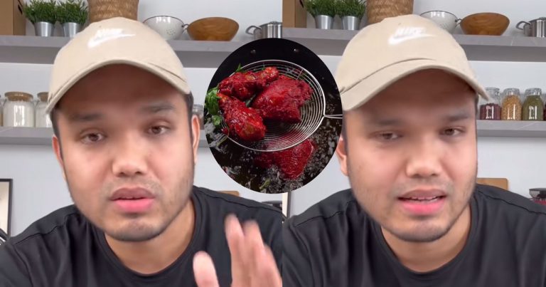 Sekadar berkongsi cara penyediaan makanan yang sebenar – Khairul Aming ulas isu minyak masak berlebihan