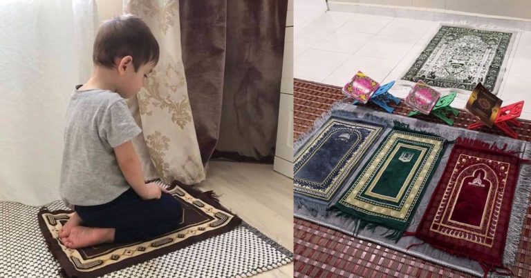 Mahu anak solat di awal usia? Bukan hanya sekadar bagi arahan, ibu bapa perlu tunjuk contoh. Jadikan rutin harian