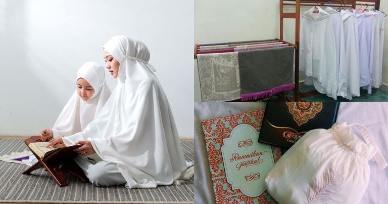 Ikuti tip penjagaan telekung sepanjang Ramadan, elak telekung berbau dan bertahi lalat