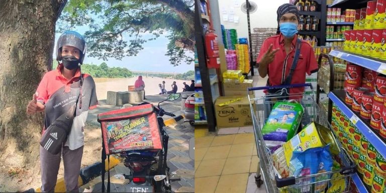 Kudung bukan alasan, runner Temerloh ini gigih cari rezeki walau hanya dengan sebelah tangan