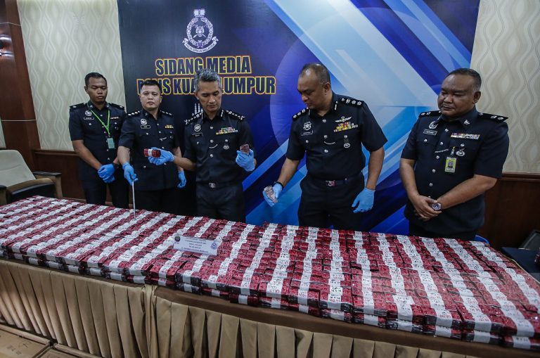 Polis rampas 77kg dadah bernilai RM3.2 juta daripada penjual ikan