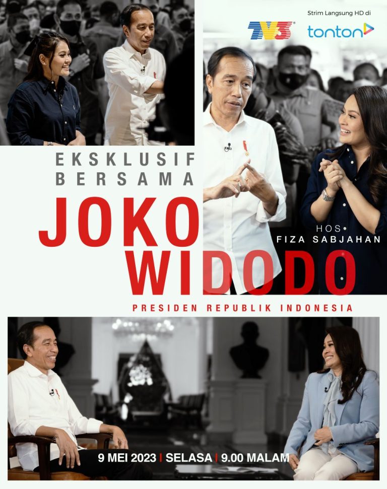 TV3 siar program bual bicara khas eksklusif bersama Joko Widodo malam ini