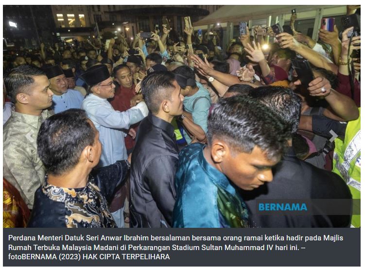 Rumah Terbuka Aidilfitri Malaysia MADANI di 3 negeri babit kos RM6.3 juta