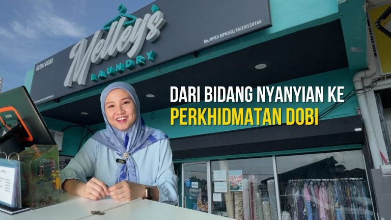 Dari bidang nyanyian ke perkhidmatan dobi, Mell Sakura Band tempohi asam garam dunia perniagaan menerusi Melley’s Laundry