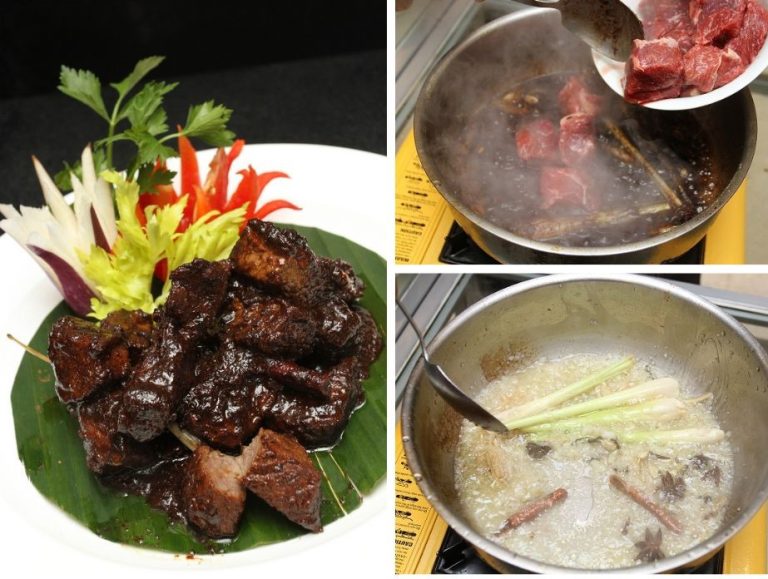 4 Langkah Mudah Daging Masak Hitam