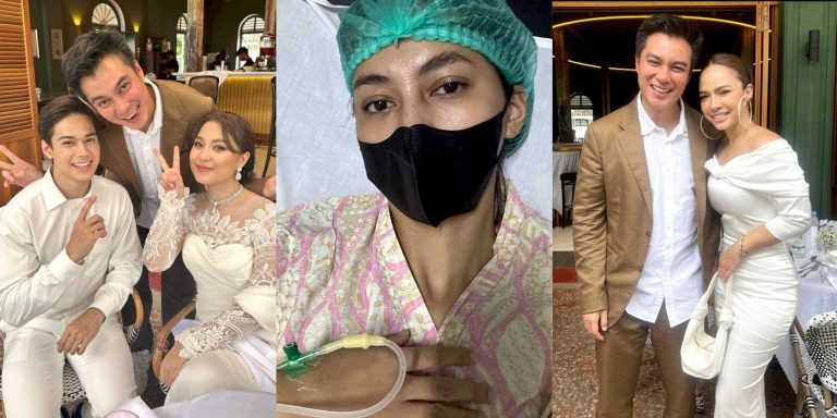Isteri keguguran & masih di hospital, Baim Wong sempat ‘curi’ masa hadir ke majlis resepsi Janna Nick