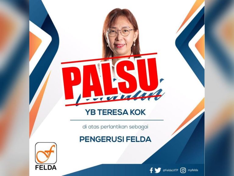 Tiada pengumuman rasmi pelantikan Pengerusi Felda
