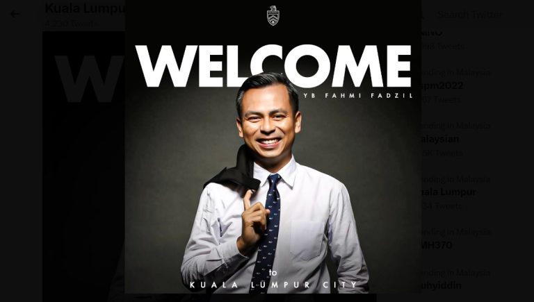 Fahmi Fadzil dilantik sebagai penaung KL City yang baharu
