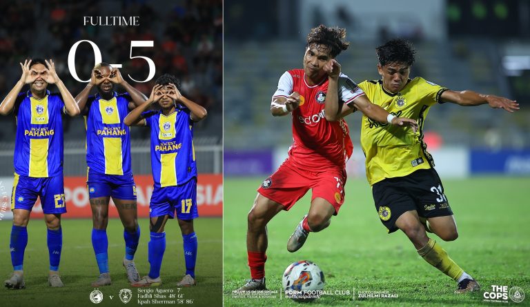 Sri Pahang pintas Kedah, PDRM kekalkan rentak kemenangan