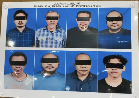 Polis tahan 8 individu sertai perhimpunan LGBTQ depan SOGO