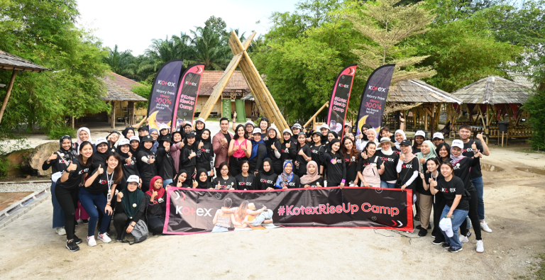 Cabaran #KotexRiseUp uji mental dan fizikal peserta. Bantu capai potensi penuh diri