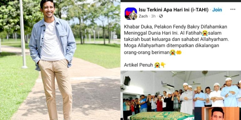 Syukur sempat beraya, Fendy Bakry nafi berita kematiannya