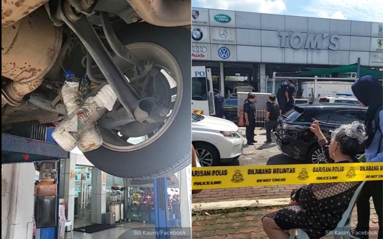 2 botol plastik disyaki bahan letupan dijumpai pada tayar kereta Siti Kasim – Polis
