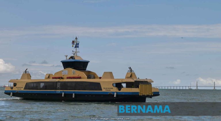 Perkhidmatan feri Pulau Pinang percuma sebulan
