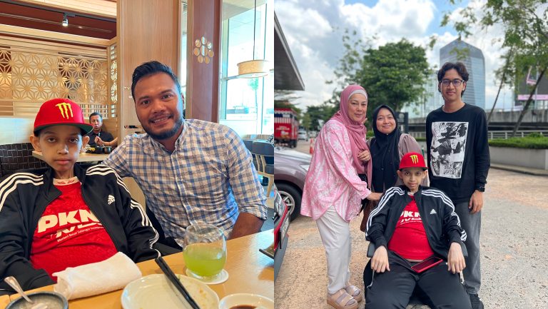 Ybae Pah realisasikan hajat adik Syahmi, pesakit kanser tahap 4 bertemu Safee Sali