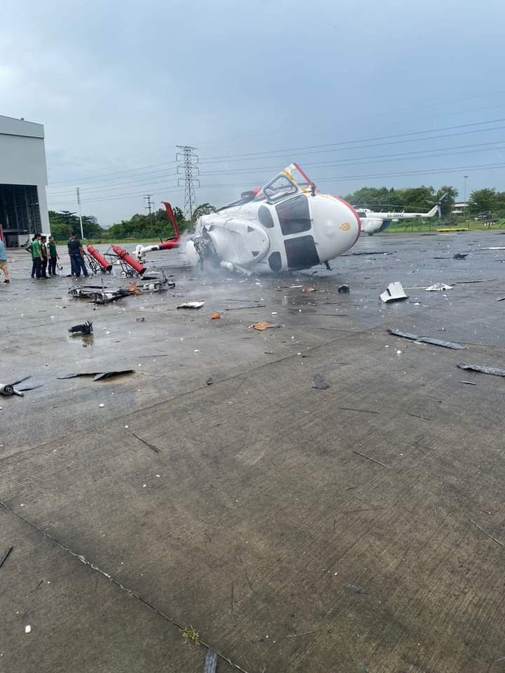 CAAM sahkan berlaku kemalangan helikopter di Subang, kesemua mangsa selamat